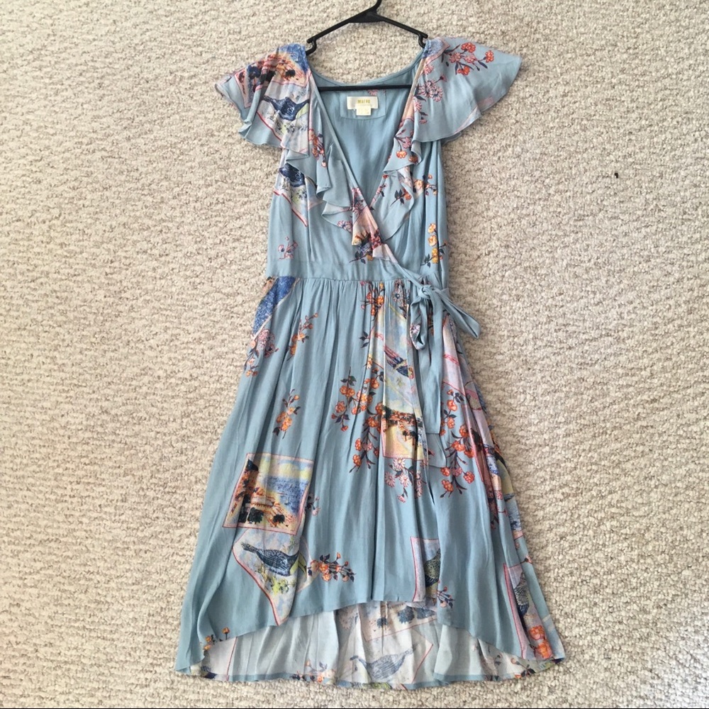 Anthropologie wrap dress